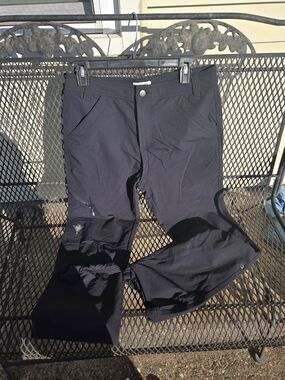 Women’s Black Convertible Track Pants - Lightweight Joggers